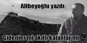 Gidenler mi akıllı kalanlar mı ?