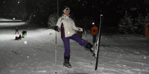 Sarıkamış’ta gece kayağı