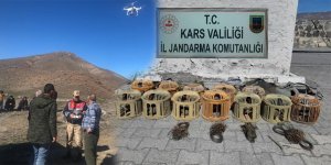 Kaçak avcılar jandarmadan kaçamadı!