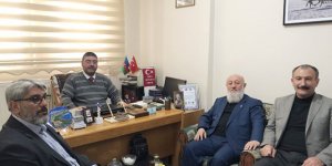 Türk Kızılayı Kars Şubesinden, Ercüment Daşdelen’e ‘hayırlı olsun’ ziyareti