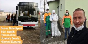 Susuz Belediyesi, Coronavirüs ile mücadeleye devam ediyor