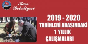 Kars Belediyesi 1 yıllık çalışmasını açıkladı