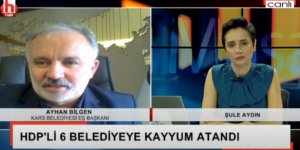 HDP'li belediyelere kayyum: HDP'li Bilgen Halk TV'ye konuştu