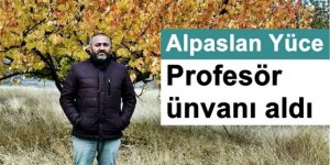 Alpaslan Yüce Profesör oldu
