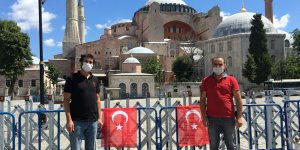 Ayasofya Camii’ne Kars'tan ziyaretçi akını