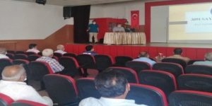 Kağızman’da, muhtarlara hizmet içi eğitim