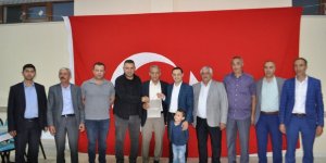 Kaymakam Koç'a, Arpaçay’da veda yemeği