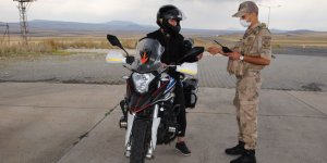 Kars’ta motosikletler denetlendi