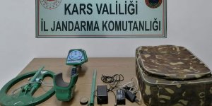 Kars’ta kaçak kazı yapanlara suçüstü: 5 gözaltı