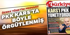 Terör örgütü Kars’ta böyle örgütlenmiş