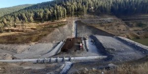 Yedi Kasım Barajında çalışmalar sürüyor