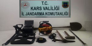 İzinsiz kazı yapan 6 şahıs yakalandı