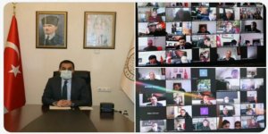Vali/Belediye Başkanı Türker Öksüz, Okul Müdürleriyle görüştü