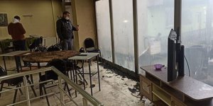 Kars’ta sokağa çıkma kısıtlamasında bir iş yeri kundaklandı