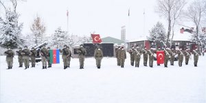 Azerbaycan Ordusundaki Kahraman Kardeşlerimiz “Kış Tatbikatı” için Kars'a Geldi