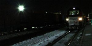 Çin’e bor taşıyan ihracat treni sınır kenti Kars’a geldi