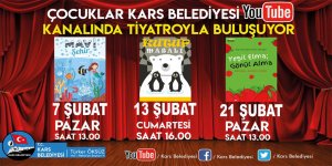 Kars Belediyesi'nden online tiyatro hizmeti