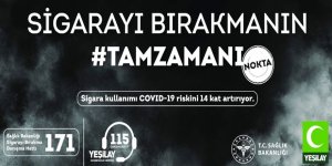 Sigarasız sağlıklı bir hayatın ilk adımını atmak için!