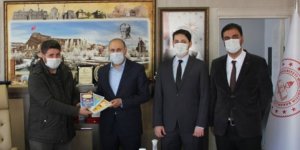 Kars Milli Eğitim İl Müdürü Aydın Acay'a anlamlı ziyaret