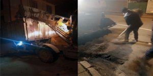 Kars Belediyesi, temizlik çalışmalarına aralıksız devam ediyor