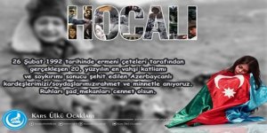 “Hocalı’da, kardeşlerimiz soykırıma uğrayarak şehit edildi”
