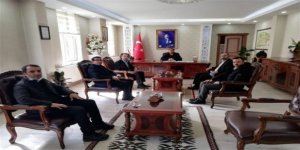 Eğitim Bir Sen Kars Şube Başkanı Ilgar ’dan Kaymakam Soğukoluk'a ziyaret