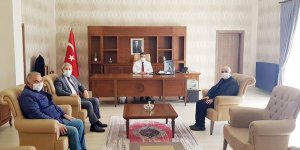 DSİ 24. Bölge Müdürü Baysal'dan Kaymakam Hatam’a ziyaret