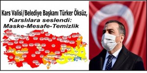 Vali/Belediye Başkanı Türker Öksüz Vatandaşlara seslendi