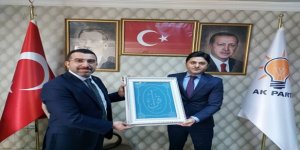 MHP'den AK Parti Kars İl Başkanlığına iadeyi ziyaret