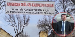 1 -7 Nisan Kanser Haftası: “Kansere ilk çare erken teşhisle başlar”