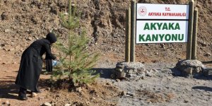 Akyaka Kanyonuna kadın eli değdi