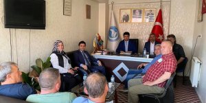 Tolga Adıgüzel'den Alparslan Özağdaş’a hayırlı olsun ziyareti