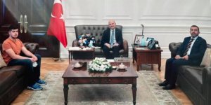 Başkan Çalkın, İçişleri Bakanı Soylu'yu ziyaret etti