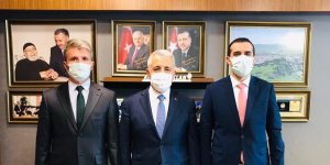 KOSGEB ve TKDK İl Müdürlerinden Milletvekili Ahmet Arslan'a Ziyaret