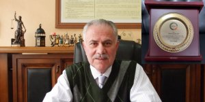 Kars Ticaret ve Sanayi Odası’ndan Erol Hüryurt’a Teşekkür Plaketi