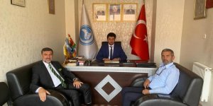 Çetin Nazik'ten Alparslan Özağdaş’a hayırlı olsun ziyareti