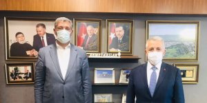 Aile ve Sosyal Hizmetler Kars İl Müdürü Doğan Yıldız'dan Milletvekili Ahmet Arslan'a Ziyaret