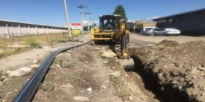 Küçük Sanayi Sitesi su hatları yenileniyor