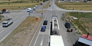 Emniyetten bayram öncesi drone ile trafik denetimi