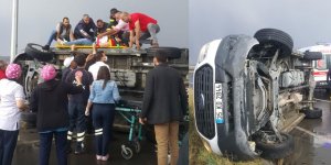 Kars’ta trafik kazası: 3 yaralı