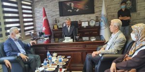 AK Parti'den Kağızman Belediye Başkanı Nevzat Yıldız’a ziyaret
