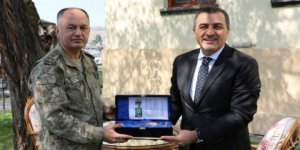Tuğgeneral Özgür Nuhut'tan Vali Türker Öksüz'e veda ziyareti