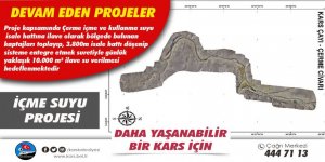  Çerme Suyu Projesi devam ediyor