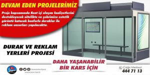 Belediye kapalı ve klimalı duraklar yapacak