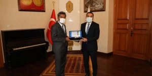 Büyükelçi Mohammed Rizvi Hassen Vali Öksüz’ü ziyaret etti