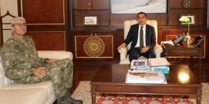 Tuğgeneral Hakan Tunç'tan Vali Türker Öksüz'e ziyaret
