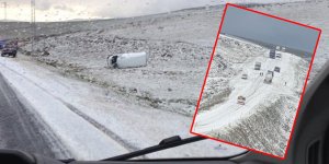 Kars’ta kar yağışı kazayı da beraberinde getirdi