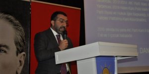 AK Parti Kars İl Başkanı Adem Çalkın'ın konuşması Genişletilmiş Kars İl Danışma Meclisi toplantısına damga vurdu