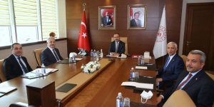 Kars heyeti, Gençlik ve Spor Bakanı ile görüştü