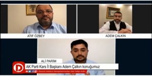 Başkan Adem Çalkın, Haber Değer’de Atıf Özbey ve Ali Parim’in sorularını yanıtladı